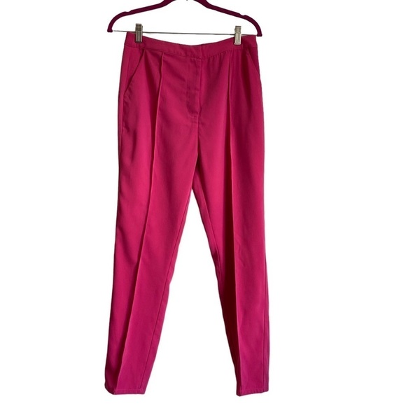 NWOT superdown Remy Bandeau Pants in Hot Pink - Picture 3 of 9